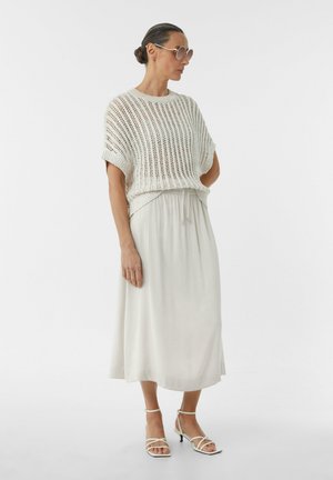A-line skirt - helles beige