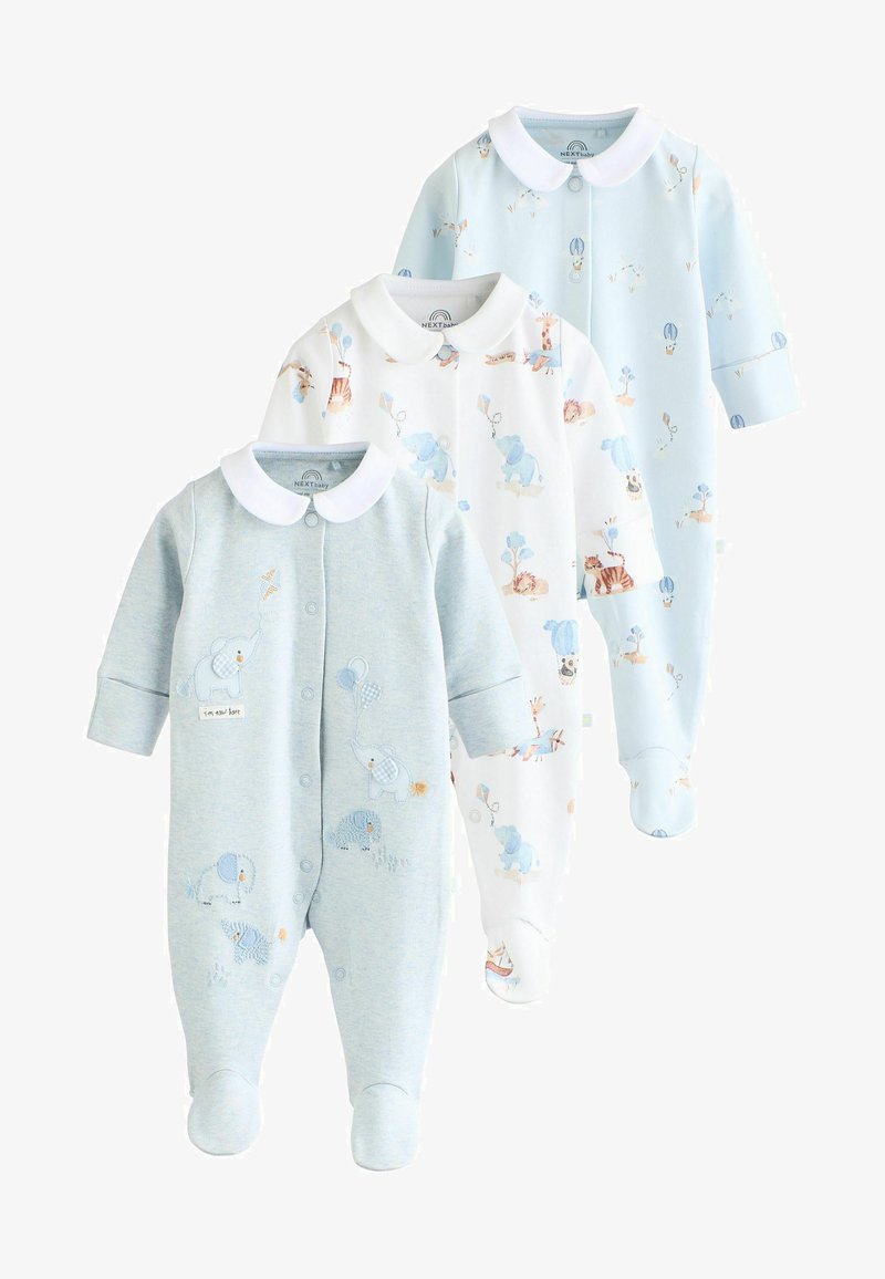 Next BEAR 3 PACK - Natdragt - blue delicate elephant