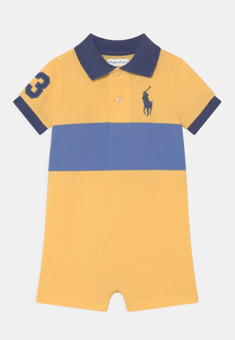 Polo Ralph Lauren BABY ONE PIECE SHORTALL Overal empire yellow