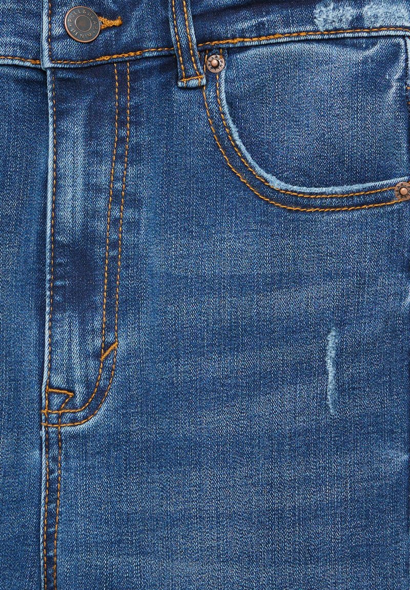 Damen Skinny | PULL&BEAR WITH HIGH WAIST Jeans Skinny Fit dark blue denim/dark-blue denim - ZL20303 Damen Skinny | PULL&BEAR WITH HIGH WAIST Jeans Skinny Fit dark blue denim/dark-blue denim - ZL20303