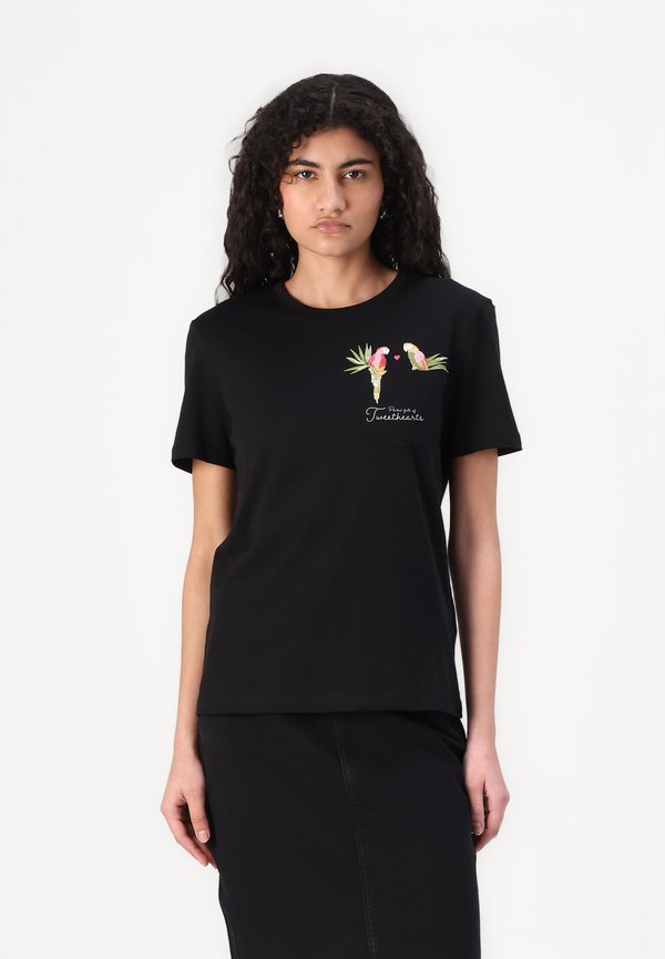 ONLPOLLI LIFE POCKET - Print T-shirt