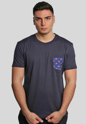 T-shirt con stampa - royal blue