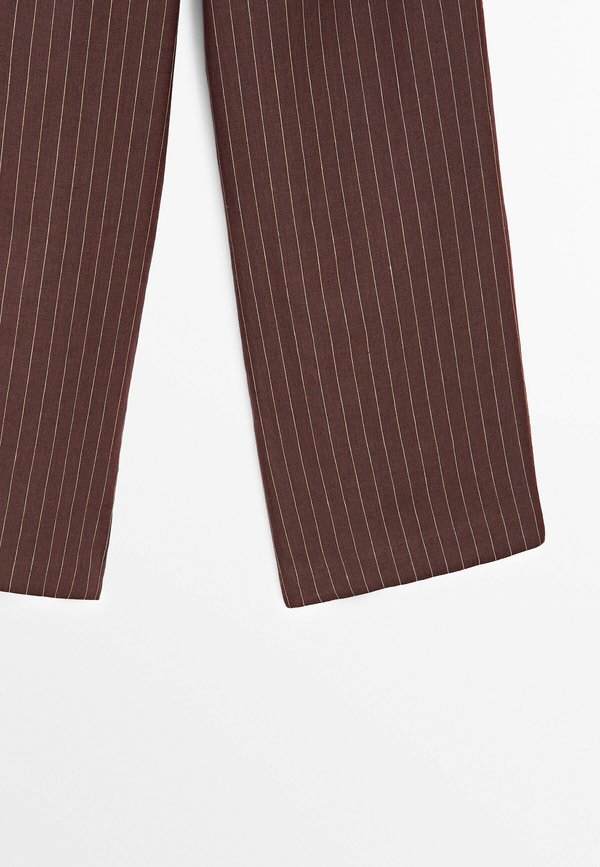 FLOWING  - Trousers - bordeaux2