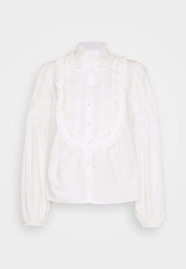 VICTORIANA POP BLOUSE - Blouse - white