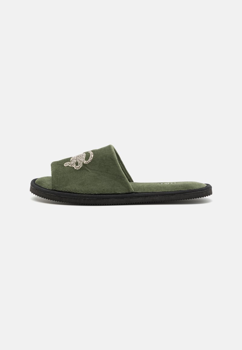 Desmond & Dempsey - SLIDE UNISEX - Slippers - green, Enlarge
