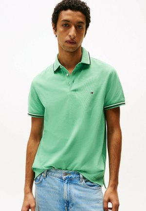 Tommy Hilfiger TIPPED SLIM FIT SEASONAL - Poloshirt - fort green