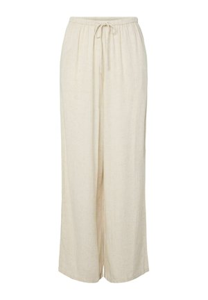Pieces, TROUSERS PCPIA LW TIE - Pantalon classique - birch