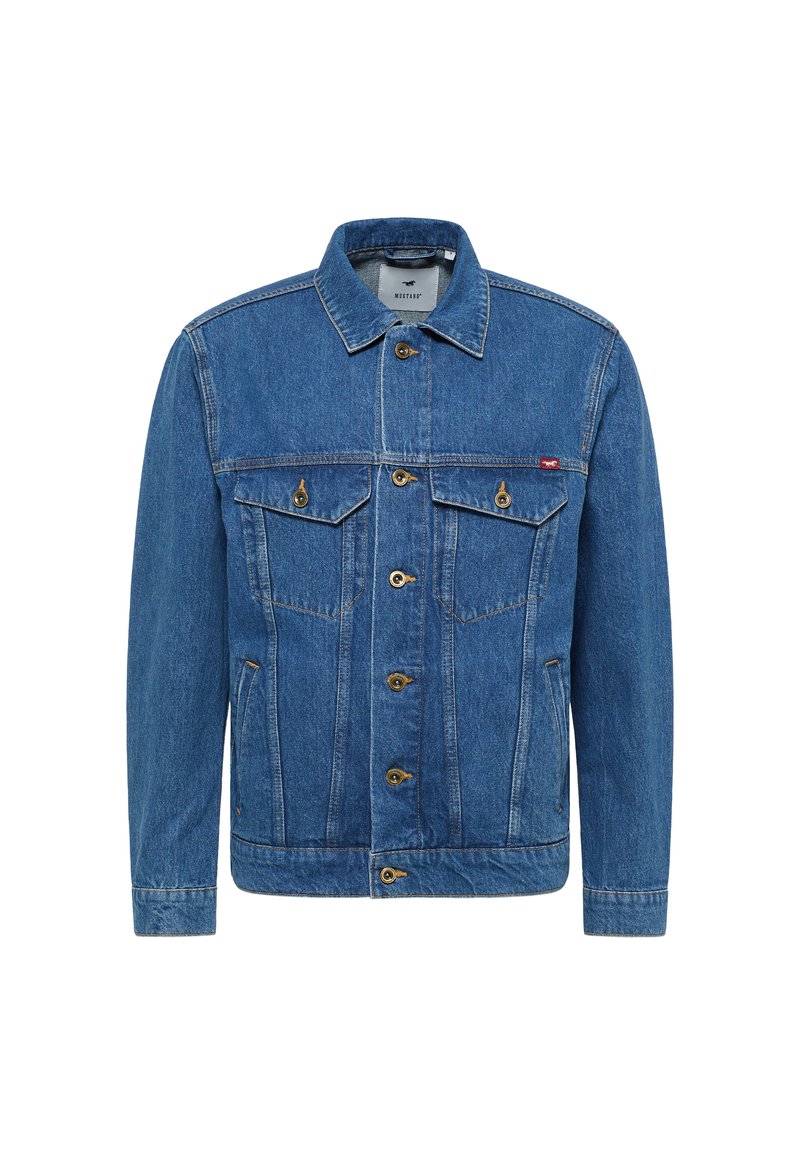 mustang Spijkerjas blauw