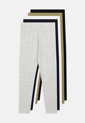 Friboo 5 PACK UNISEX - Pajkice – hlače - black/mottled light grey/olive