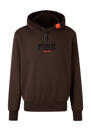 KRISTAN - Kapuzenpullover - espresso