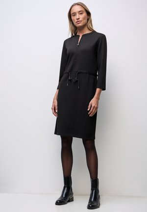 Street One MIT ZIPPER - Jerseyjurk - schwarz