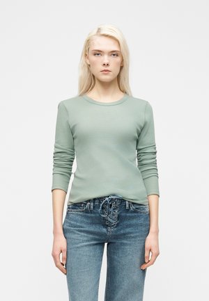 TEE - Μπλούζα με μακριά μανίκια - iceberg green