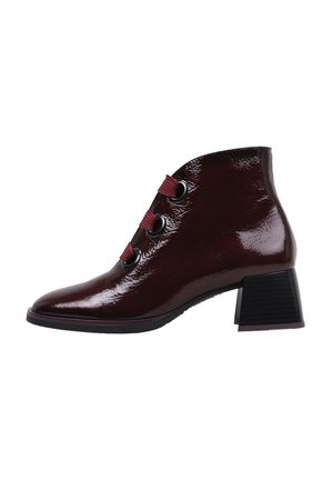Hispanitas Botines con plataforma - burgundy