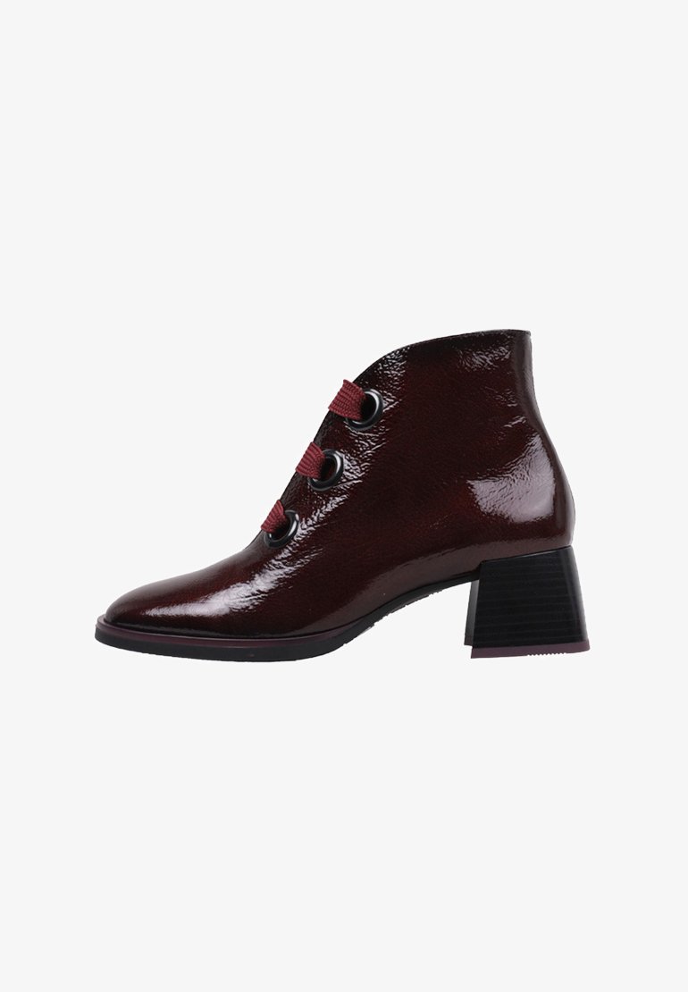 Hispanitas Botines con plataforma - burgundy