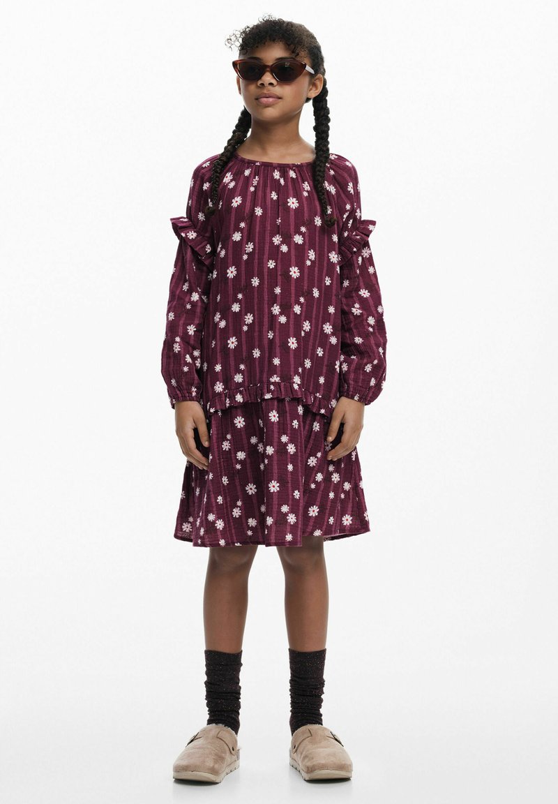 Desigual BOHO FLORAL - Dnevna haljina - purple
