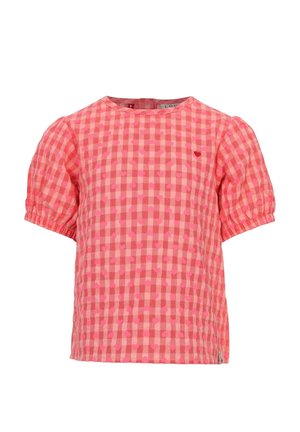 HEARTS CHECK - Blouse - oranje