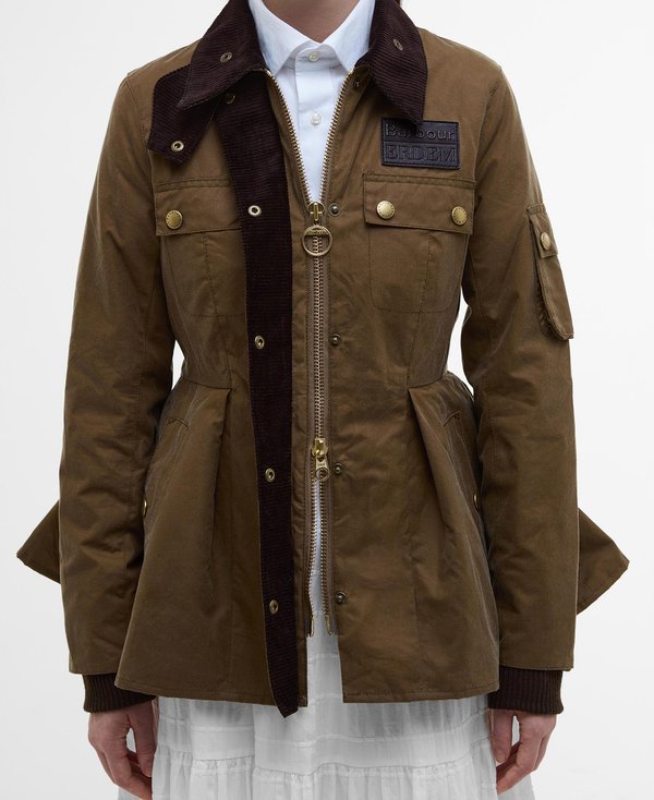 BARBOUR X ERDEM CONSTANCE WAX JACKET - Summer jacket2