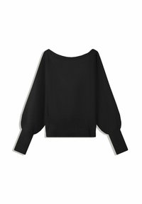 Strickpullover - black