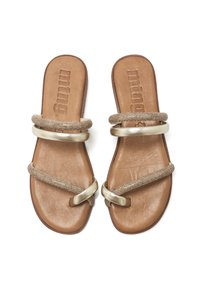 mtng Sandales tongs - oro