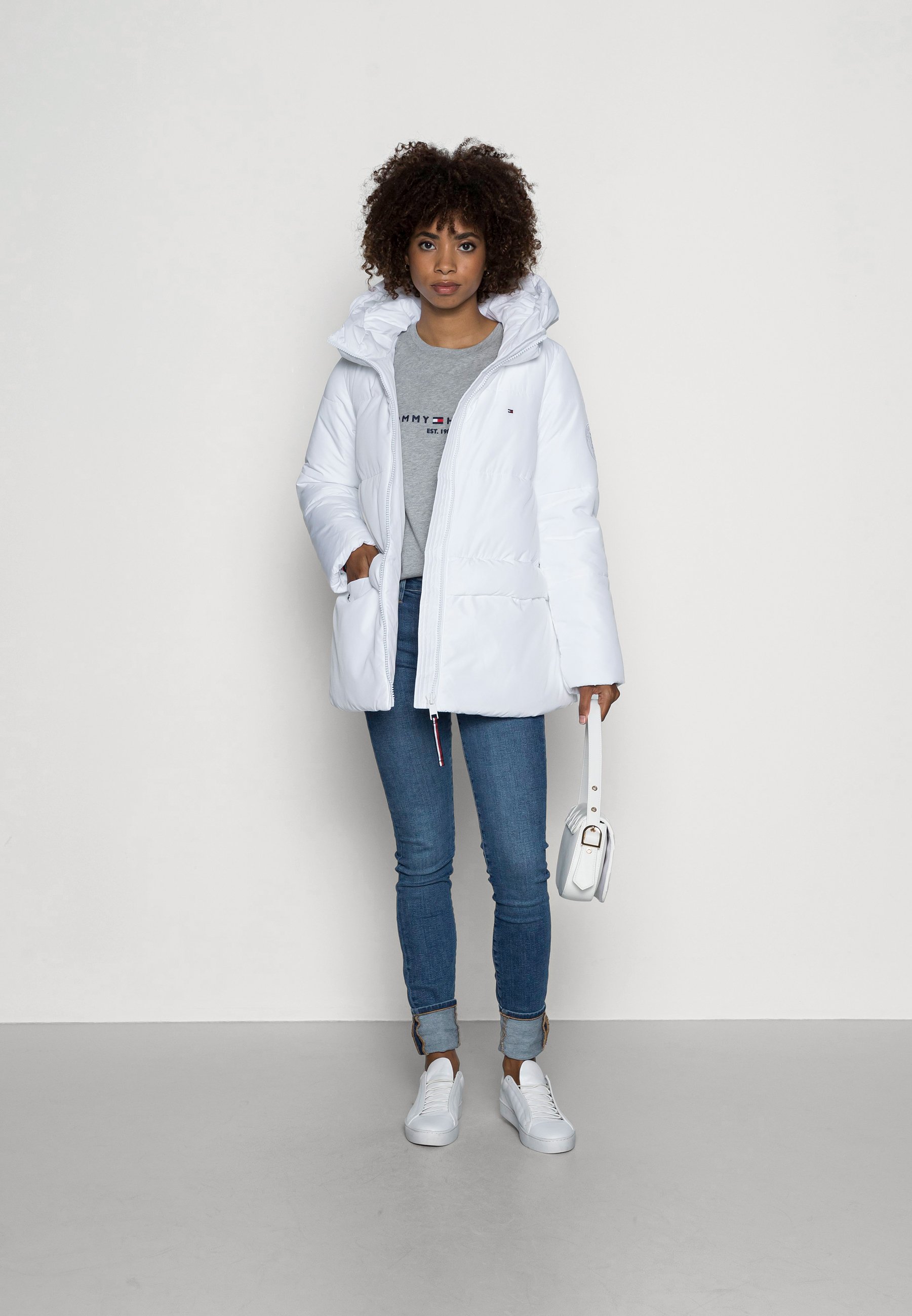 Tommy Hilfiger SORONA PADDED LOGO COAT 