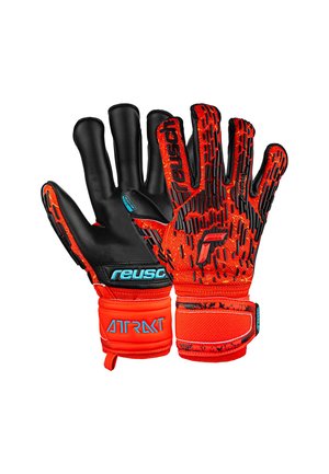 ATTRAKT FREEGEL GOLD - Gants de gardien de but - rotblauschwarz