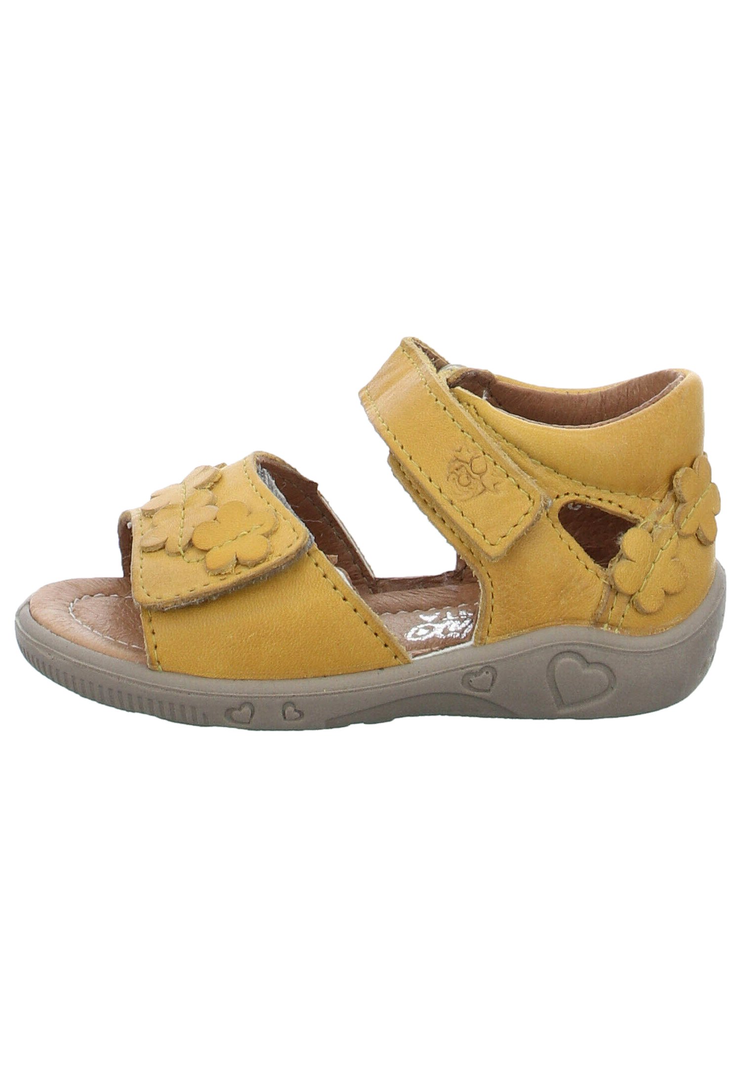 yellow walking sandals