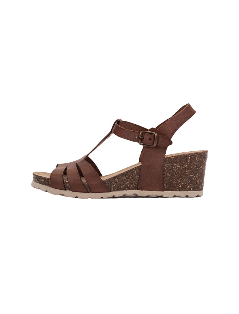 Kartamo SUMMER - Sandalen met sleehak - marrón/bruin - Zalando.nl