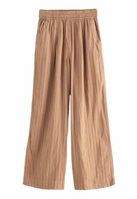 PETITE FIT - RICH WIDE - Hlače - orange stripe