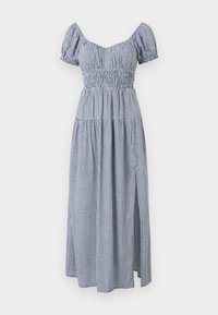 SMOCKED WAIST MAXI DRESS - Maksi garuma kleita - dark blue