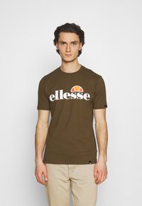 Ellesse - SL PRADO TEE - T-shirts med print - khaki Miniatyrbilde 1