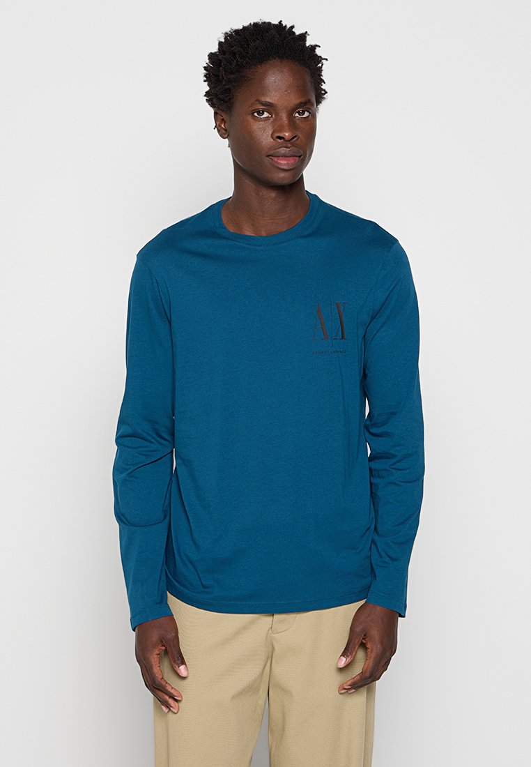 Armani Exchange Longsleeve blauw Armani Exchange Longsleeve blauw