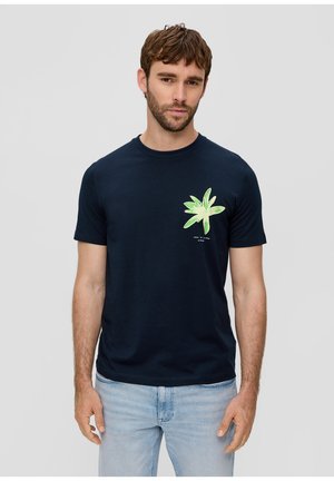 T-Shirt print - navy