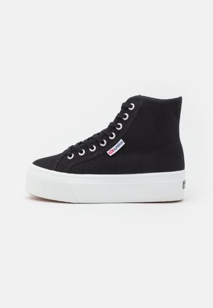 Superga Sneakers hoog - black