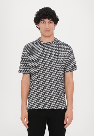 T-shirt imprimé - white/blue