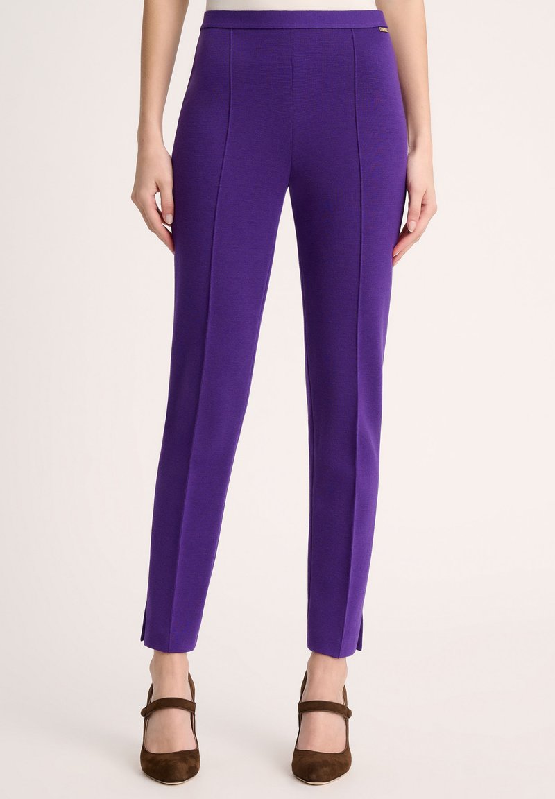 Luisa Spagnoli MINUENDO - Trousers - viola