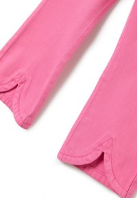 OVS DRILL WITH WAVY HEM - Pantalon classique - raspberry