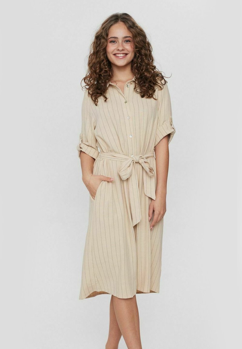 Nümph NUMAYANN DRESS - Ingruha - sesame melange