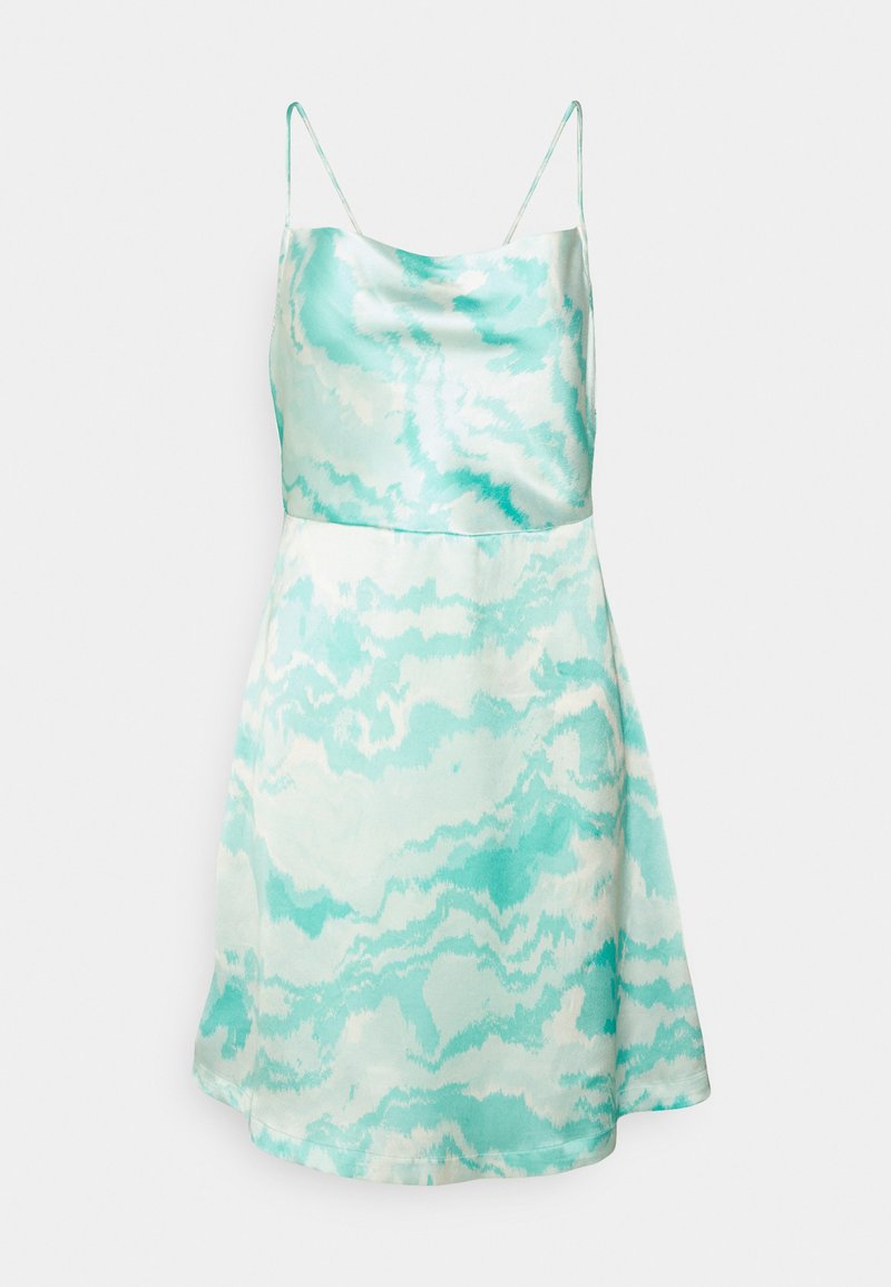 Pieces Petite Jurk blauw