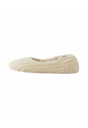 Next REGULAR FIT  - Tofflor & inneskor - cream