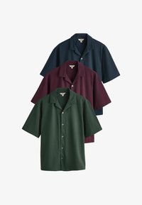 Niewybrane, burgundy red navy blue green