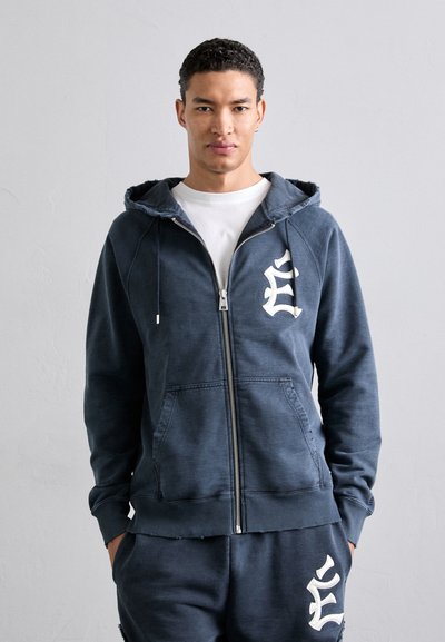 Études ZIPPED HOODIE BASEBALL - Vetoketjullinen college - navy