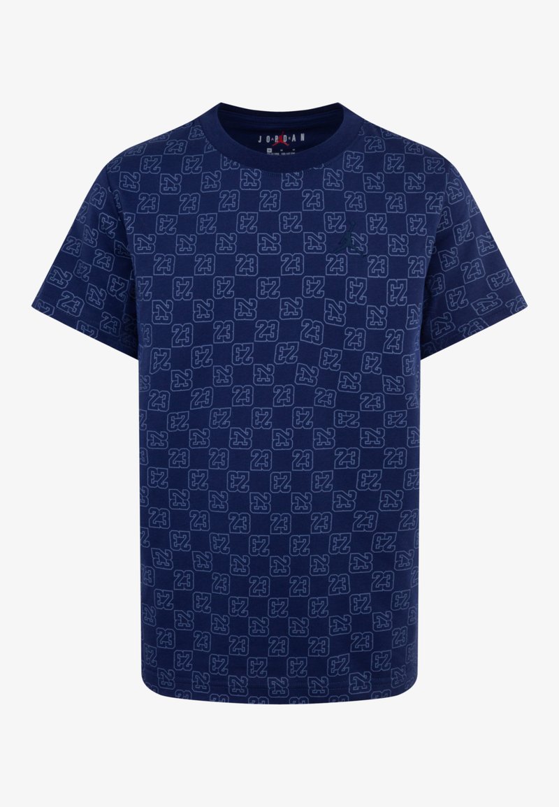 Jordan MONOGRAM TEE - Apdrukāts T-krekls - midnight navy