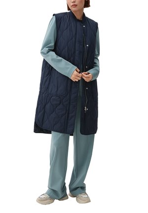 s.Oliver OUTDOOR - Weste - blau