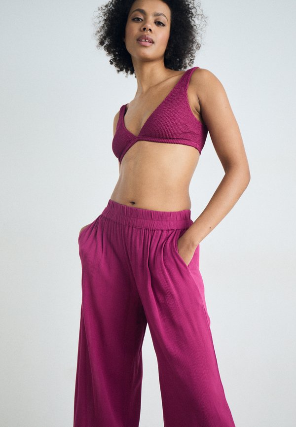 LSCN BY LASCANA PANTS - Beach accessory - dark berry2