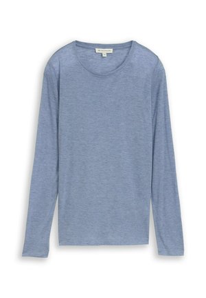 TOM TAILOR, Longsleeve - fern blue melange