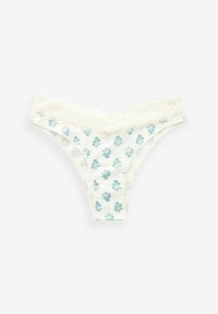Next FOUR PACK - Slip - green white print