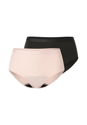 2ER PACK SECRET CARE - Kuukautisalushousut - schwarz rosa