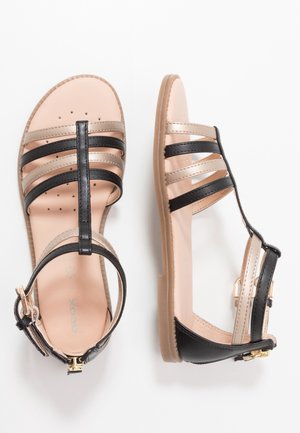 KARLY GIRL - Sandali - black/platinum