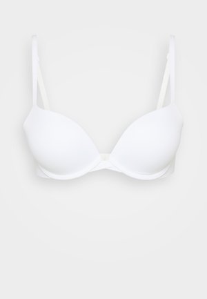 Calvin Klein Underwear PUSH UP PLUNGE PERFECTLY FIT - Push-up bra - white