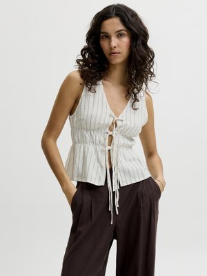 JJXX JXALMIRA TIE - Pusero - blanc de blanc